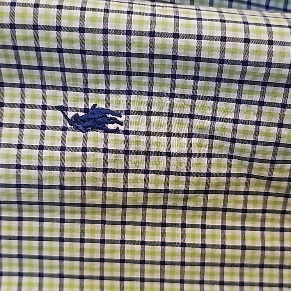 Ralph Lauren Classic Fit  Cut Mens Plaid Buttondown Shirt - Picture 2 of 6